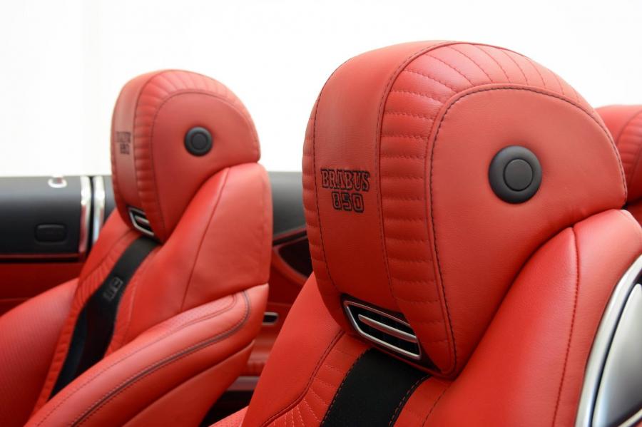 Детали экстерьера Mercedes-AMG S63 850 Cabriolet by Brabus 2016 года  (фото 3 из 50)